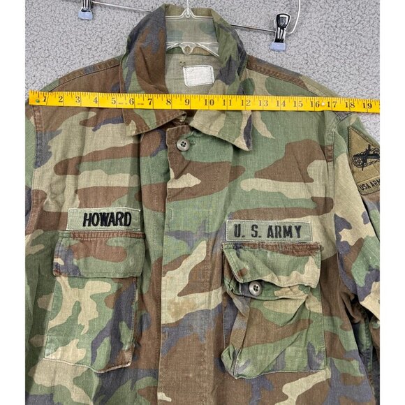 Army Men’s Hot Weather Woodland Camouflage Pattern Combat Coat Size N/A - Picture 6 of 16